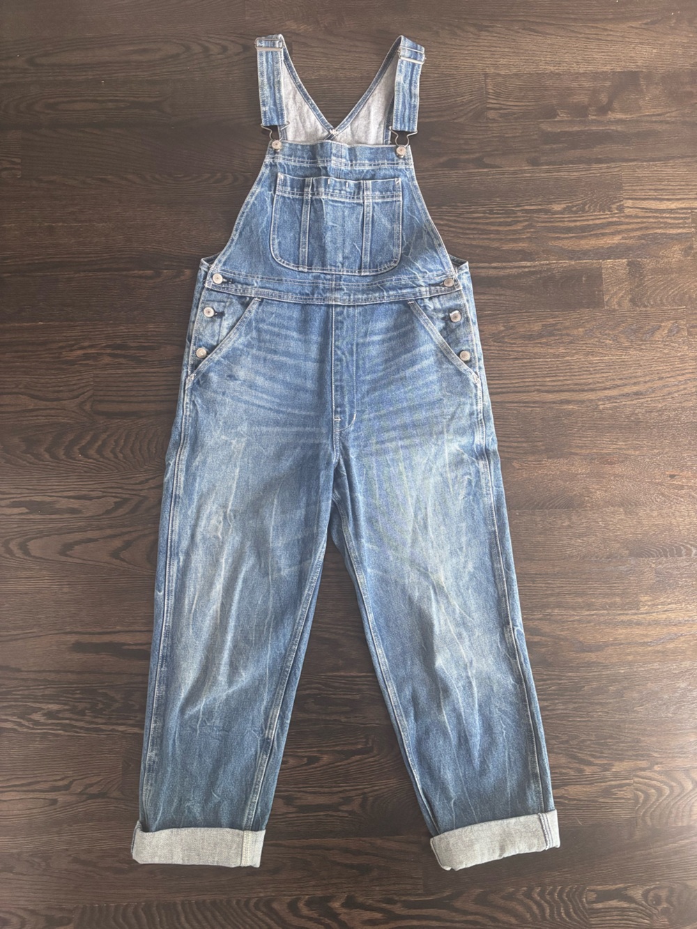 Abercrombie & Fitch Denim Overalls
